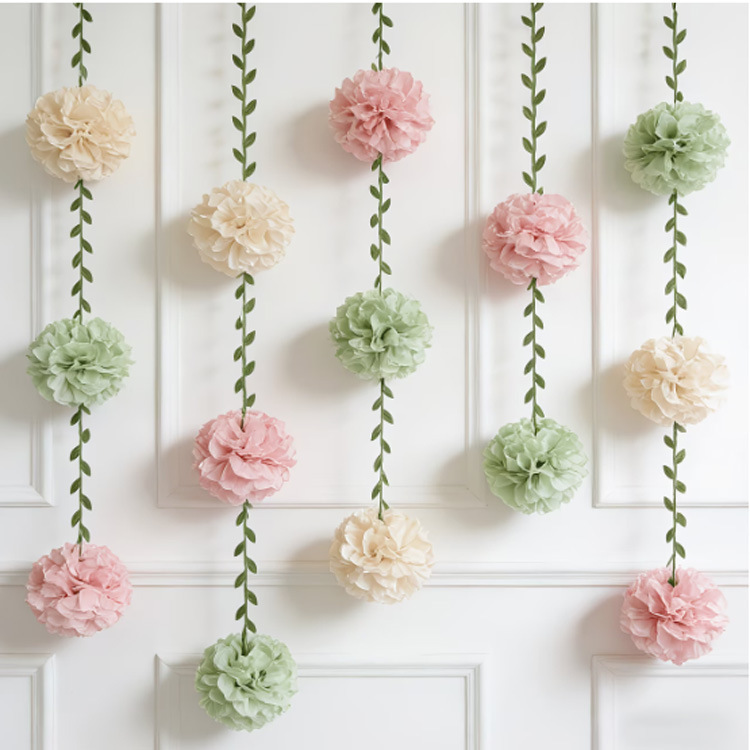 10m Cross-Border Rattan Paper Flower Balls, Leaves, Rattan Leaves, Paper Flower Decorations, Lotus Root Pink, Dark Green, Arrangement, Garland, Others 10m Cross-Border Rattan Paper Flower Balls, Leaves, Rattan Leaves, Paper Flower Decorations, Lotus Root Pink, Dark Green, Arrangement, Garland, Others
