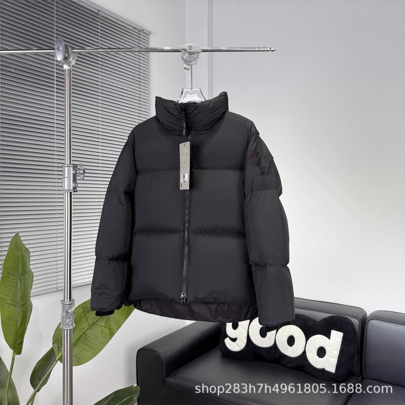 Canada Goose down jacket, same style as the Canadian version, three-panel puff design, Lawrence unisex short jacket, 2802M