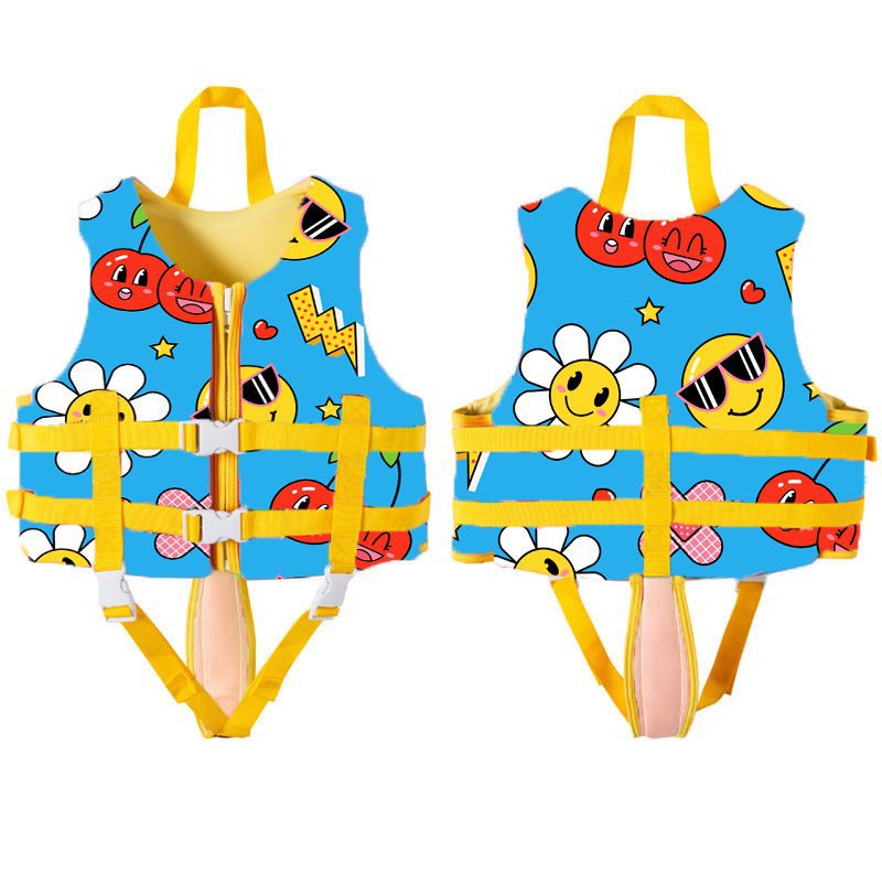 工厂直销新款卡通儿童游泳救生衣漂流助浮宝宝浮力背心游泳装备