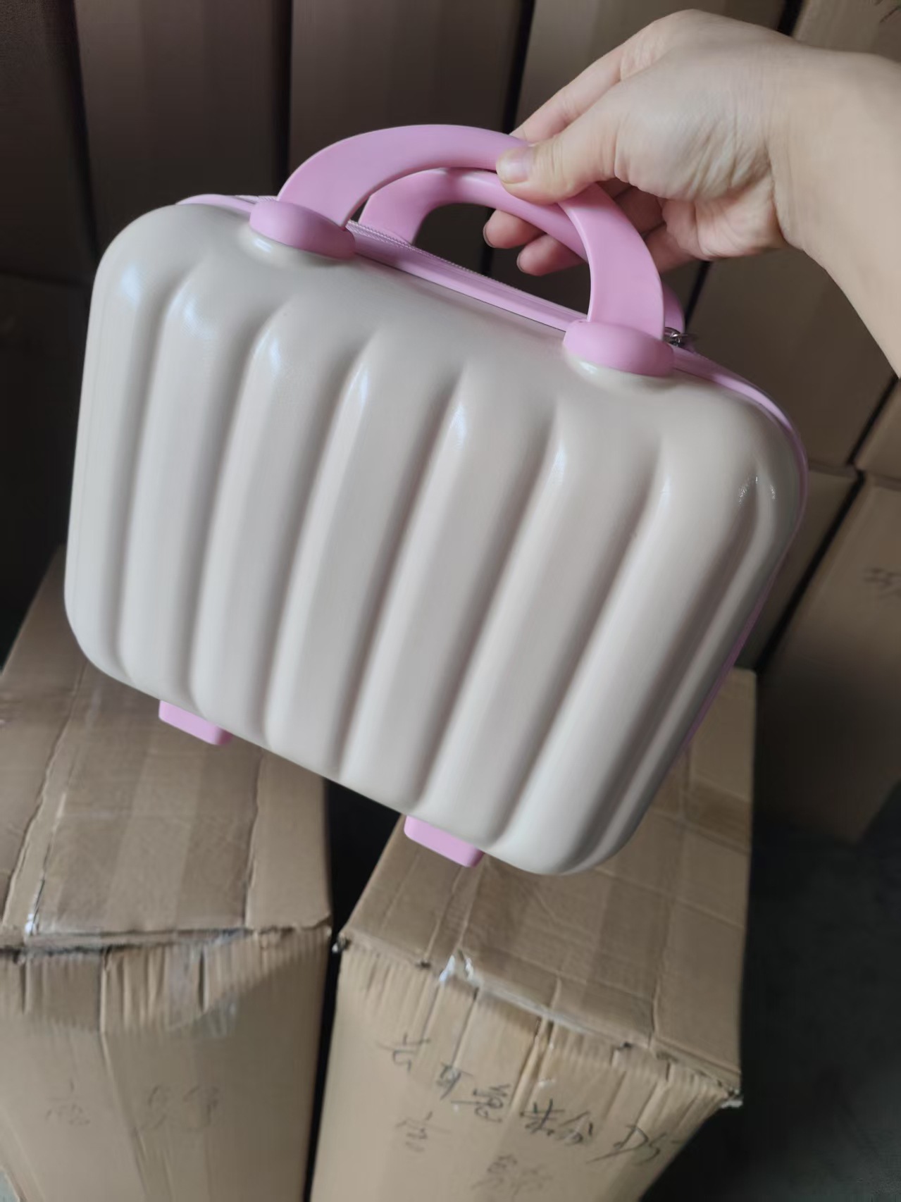 Maleta trolley, caja de dote para niños y madres, linda, pequeña, ligera y silenciosa, rueda universal, maleta, caja de almacenamiento portátil, ventilador de almacenamiento