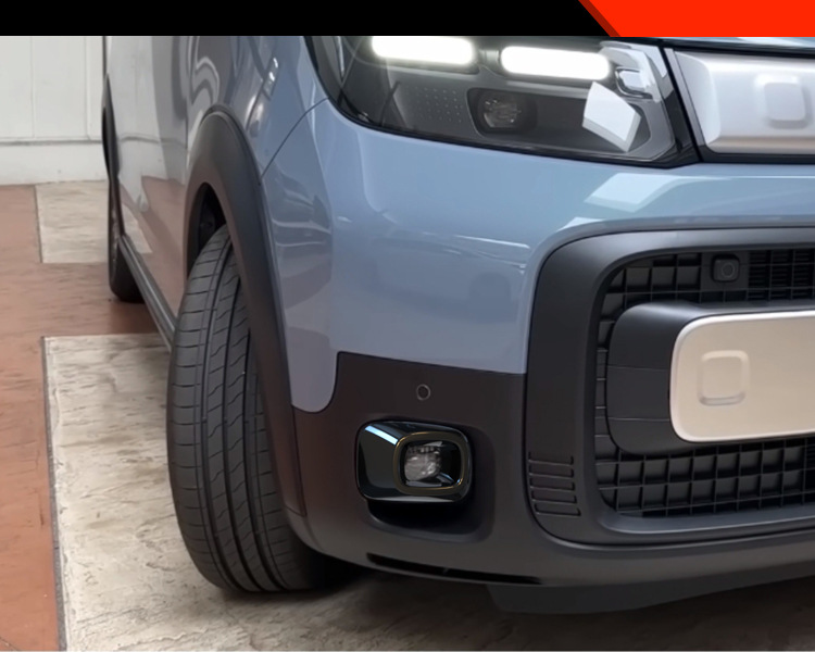 Suitable for 24 Honda FREED CROSSTAR modified front bumper fog lamp ring fog lamp decoration dedicated