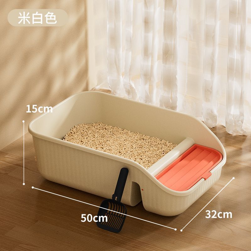 猫トイレ大型半密閉型特大猫トイレ猫トイレシャベル付き猫うんちボックス飛沫防止メーカー卸売|undefined