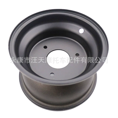 ATV ATV 8-inch steel rim Hub - 83inch-hole-front-hub-black