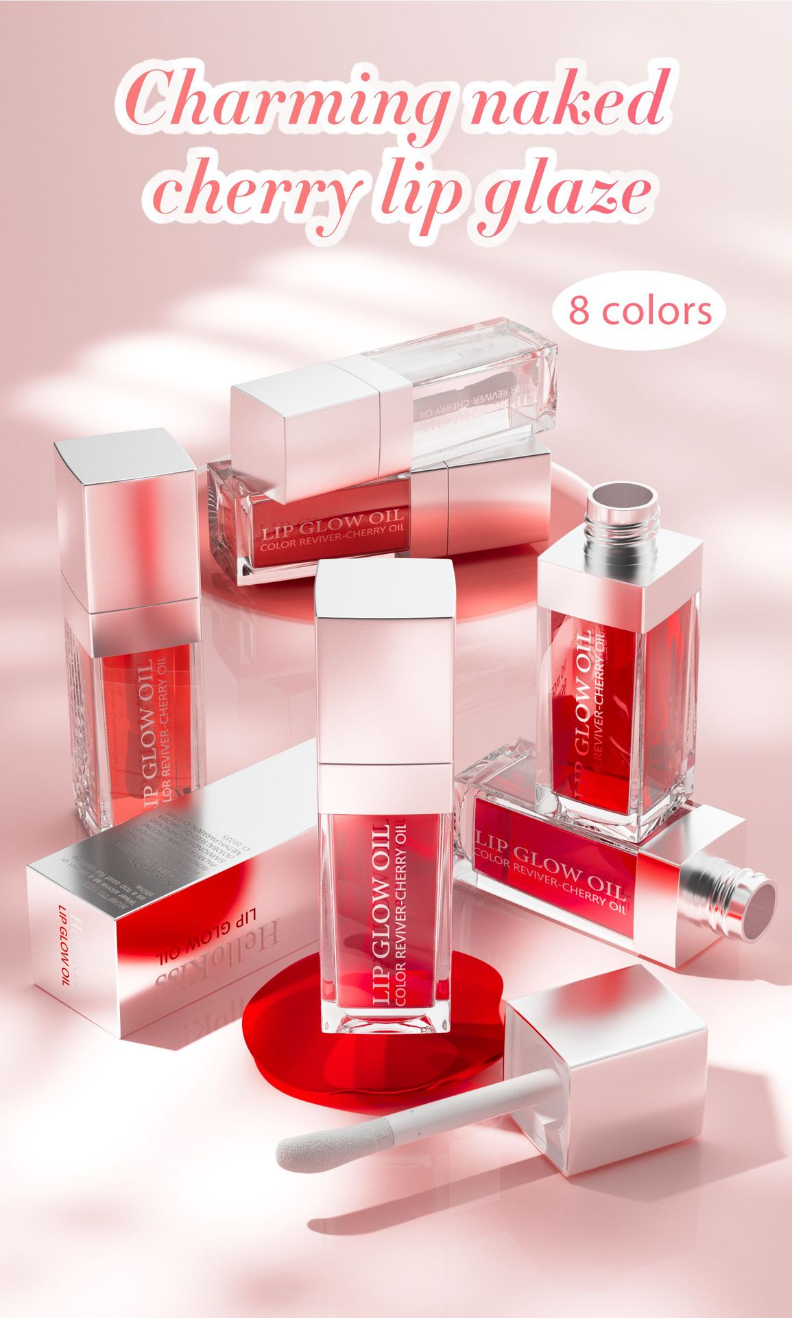 Hellokiss Lip Moisturizing and hydrating Color Changing Lip Oil details Picture