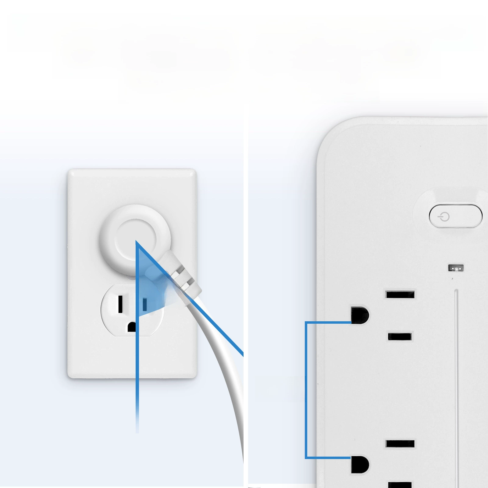 Cross -border explosion 1 to 6 USBEC 3USB1Typec interface