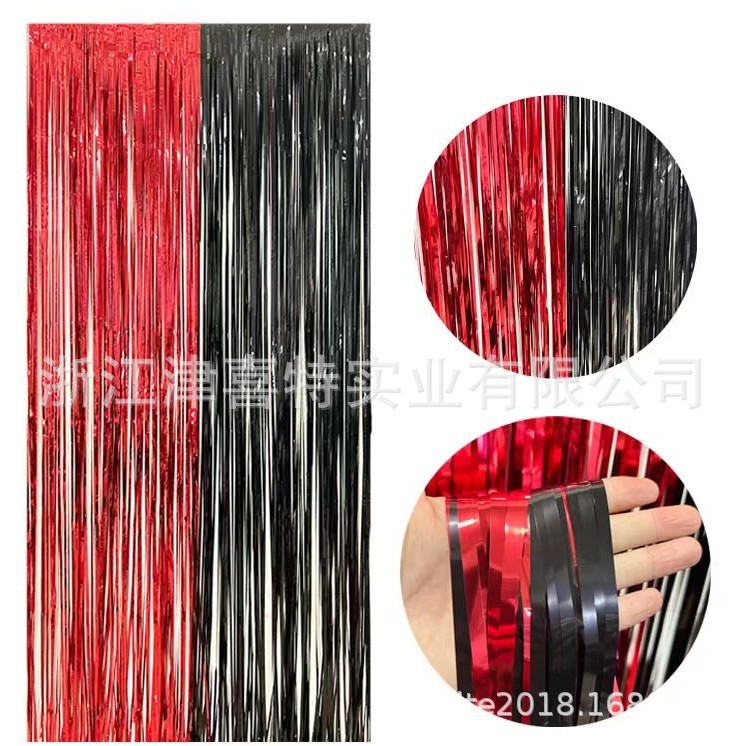 빨간색과 검은 색