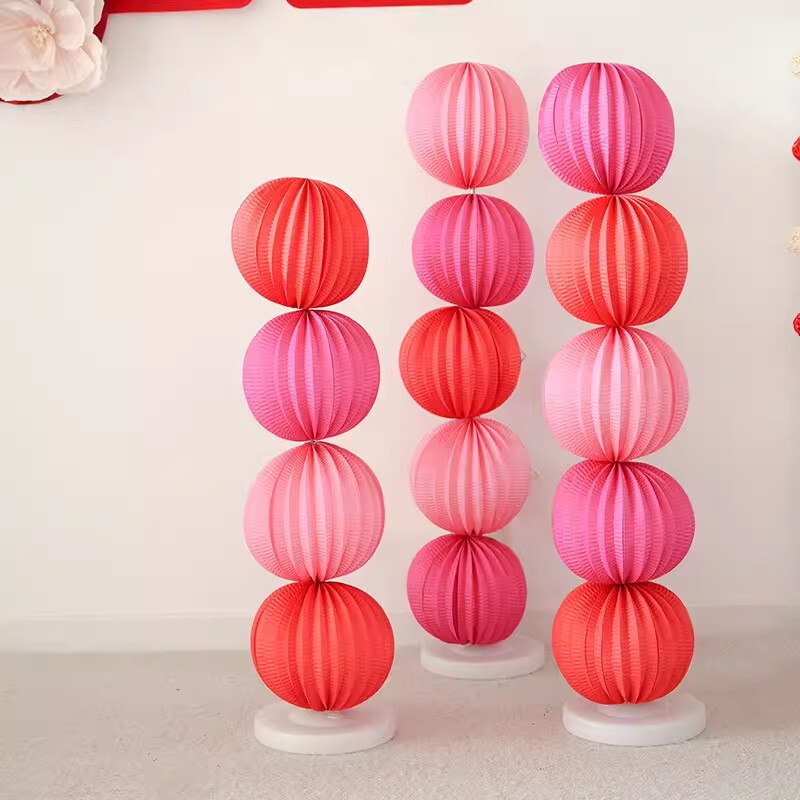 Wedding Room Hanging Decoration Watermelon Ball Lantern Wedding Engagement Background Wall Decoration Lantern Column Festival Shopping Mall Layout Lantern Wedding Room Hanging Decoration Watermelon Ball Lantern Wedding Engagement Background Wall Decoration Lantern Column Festival Shopping Mall Layout Lantern