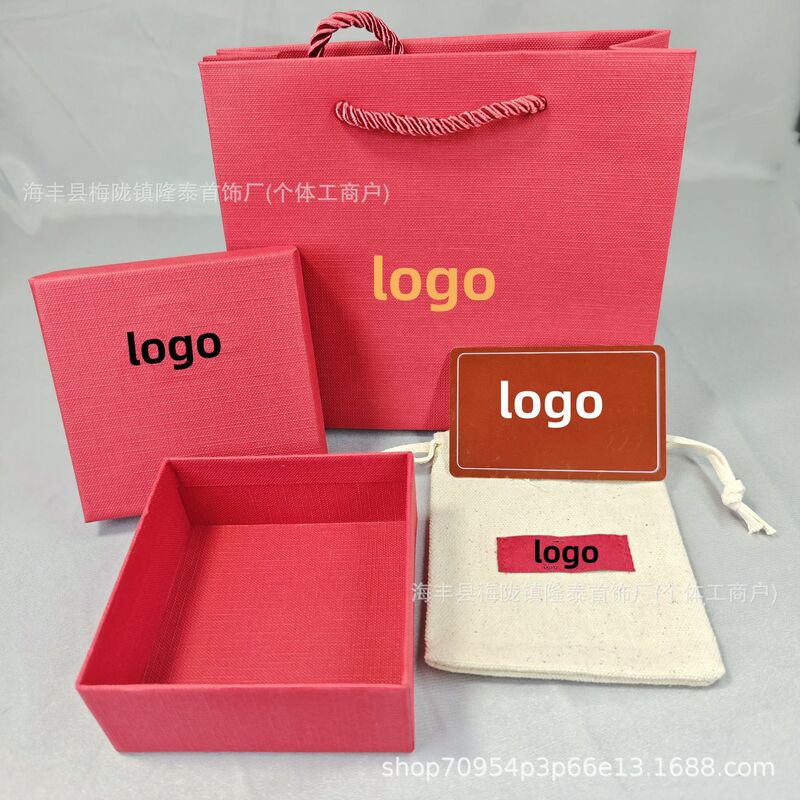 Red Valentino Universal Box for Bracelets, Necklaces, and Earrings; High-End Jewelry Packaging Gift Box Red Valentino Universal Box for Bracelets, Necklaces, and Earrings; High-End Jewelry Packaging Gift Box
