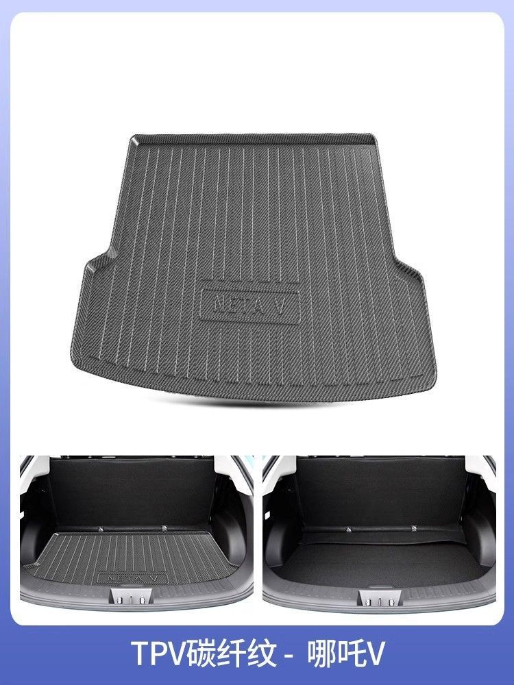 Applicable to 23 22NETA V special trunk mat TPE waterproof decoration modification 21 car tail