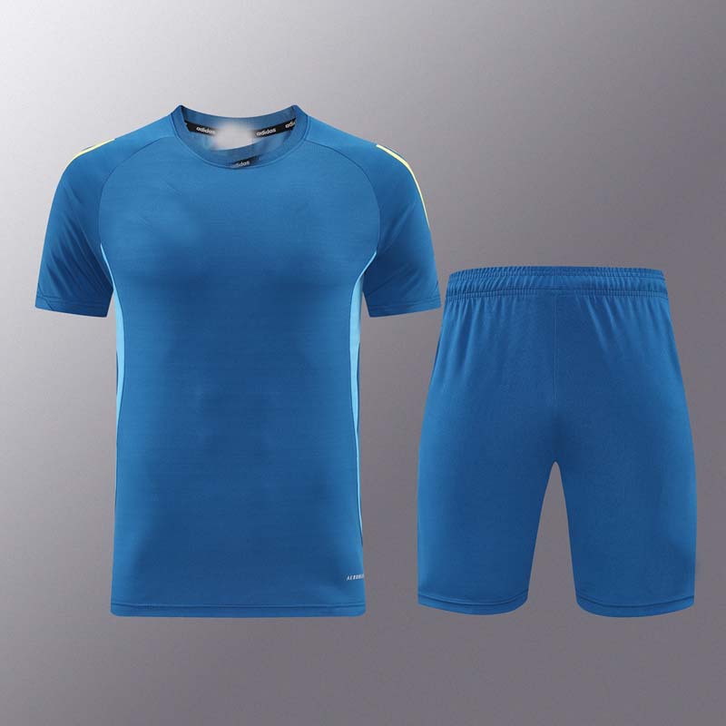 AD pantalones de manga corta con cremallera shortsZipper traje de entrenamiento pantalones fútbol comercio exterior verano trainning