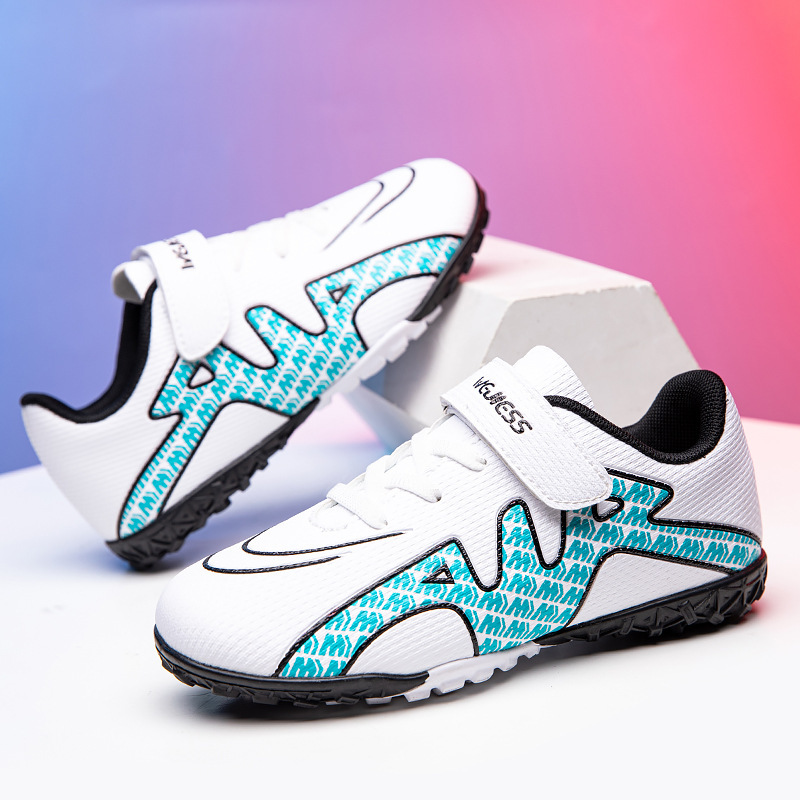 Calcio per bambini tf unghie rotte Velcro erba artificiale leggera allenamento competizione per uomini e donne_voghion.com
