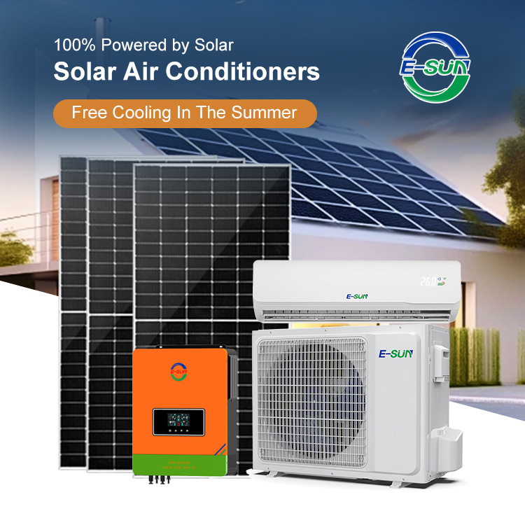 650W/950W/1450W solar fotovoltaico aire acondicionado ahorro de energía pionero hogar simple frío