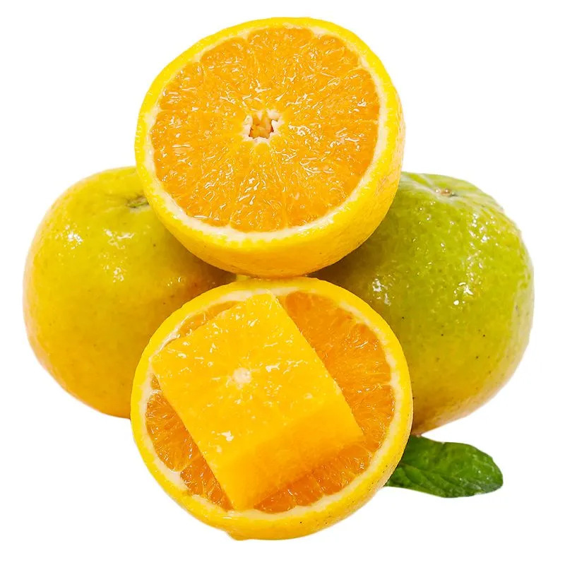 Hubei summer orange seasonal fruit green yellow peel orange free shipping fresh fruit summer orange dropship