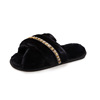 Slippers, demi-season keep warm fashionable footwear, 2021 collection