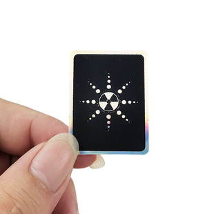 Amazon export PVC energy anion radiation-proof sunflower pattern mobile phone patch