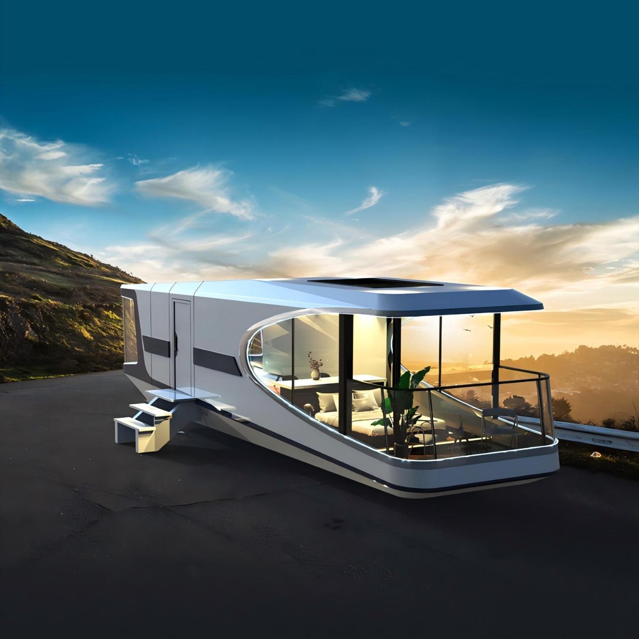 X5太空舱工厂可拆卸集装箱房苹果胶囊房办公室酒店小木屋房星空房