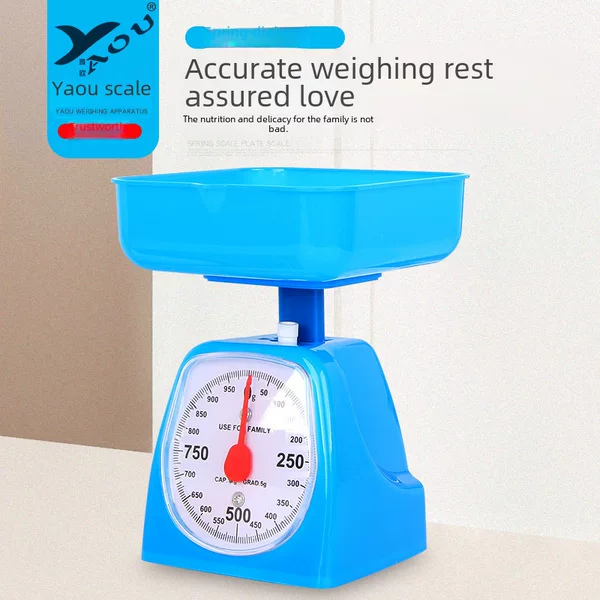 Household kitchen scale stainless steel scale spring dial scale mechanical spring scale manufacturers
