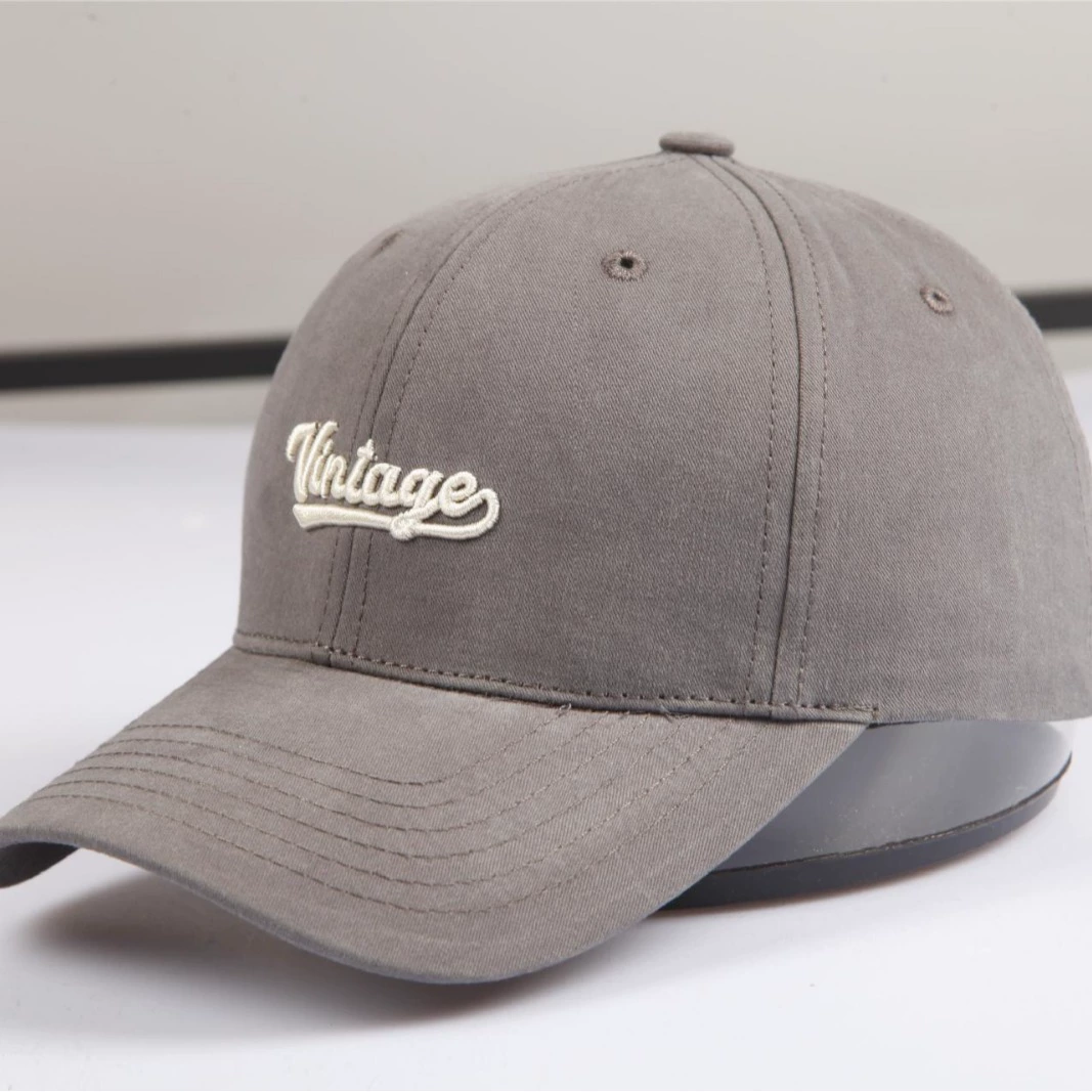 Baseball cap, deep hood embroidered hard top, big-head fit, unisex all-season (multiple colors)