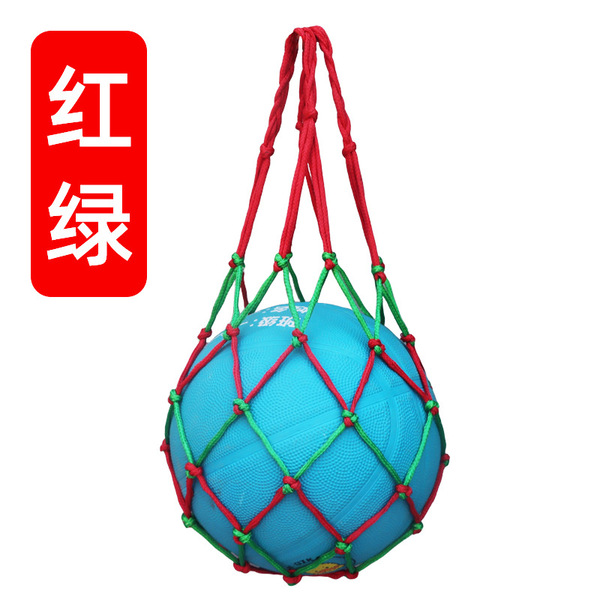 Football basketball volleyball nylon handheld mesh bag for training