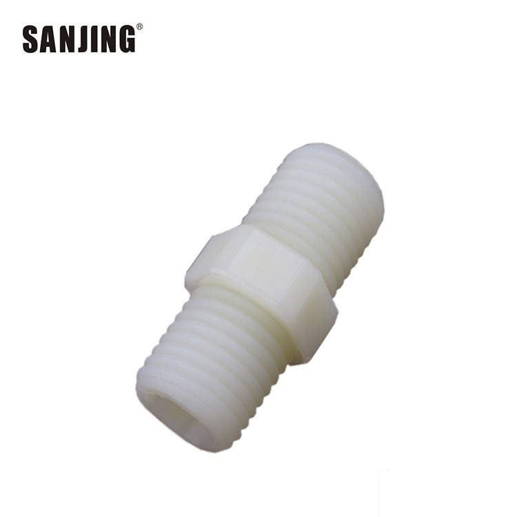 Compra al por mayor 2 puntos dientes exteriores alta dureza nylon trenzado alambre purificador de agua directa conector M22 recta