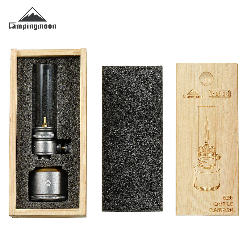 Coman T-1D15 atmósfera vela Traje equipado con inflable de aluminio puede iluminación al aire libre camping barbacoa linterna