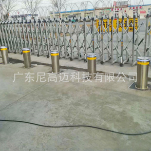 School Hotel Hydraulic Adjustable Column Ground Pile Automatic Telescopic Road Pile Square School Barrier Anti-stormitor Finished Car Block