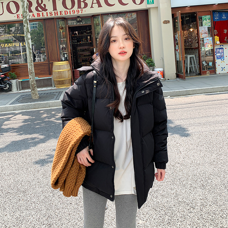 羽绒服男女短款2025新款加厚90白鸭绒情侣款宽松中戏冬季外套批发|undefined