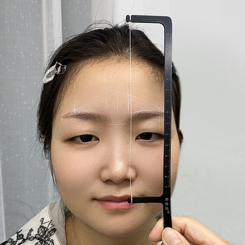 定位尺眉毛神器快速设计眉形新手画眉精准贴合纹绣师专用辅助工具|undefined