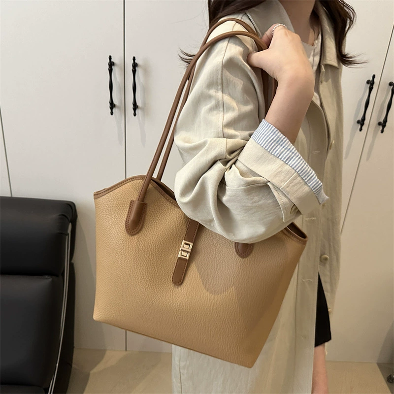 Shoulder Bag, capacious universal one-shoulder tote for leisure, multiple colors