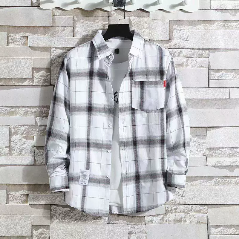 Brand trend shirt, thin jacket, Korean style