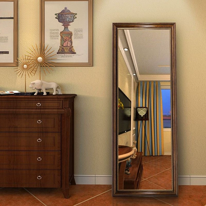 Зеркало для переодевания в американском стиле, зеркало в полный рост в стиле ретро, ​​полноценное зеркало, настенное зеркало для монтажа, настенное домашнее зеркало, зеркало для примерки в магазине одежды