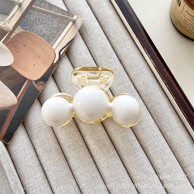 Gran clip de tiburón para el cabello, agarre fuerte, estilo simple y elegante, accesorio trasero para mujeres, proveedor directo de Yiwu