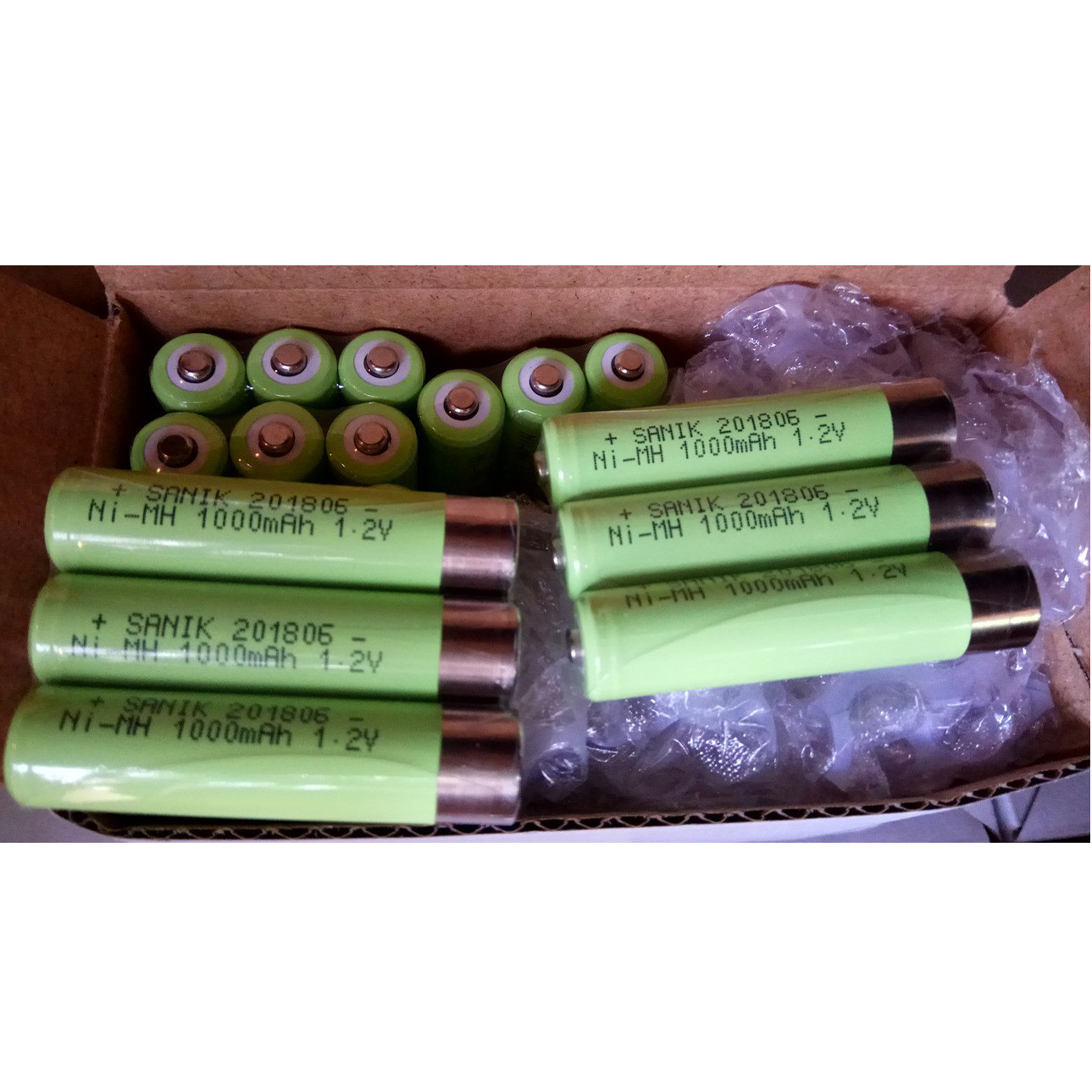 SANIK电池 NI-MH AAA 1000MAH 1.2V、NI-MH AAA900MAH 1.2V 新力1