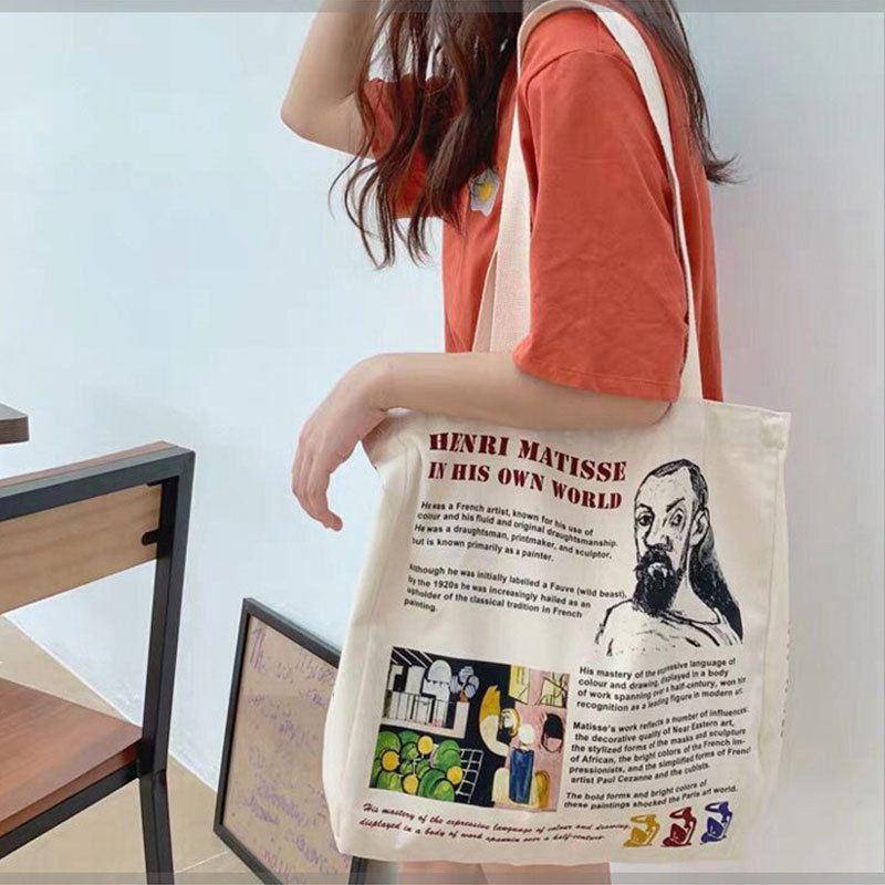 空白单肩帆布袋广告宣传购物棉布袋印花手提帆布袋印刷logo批发