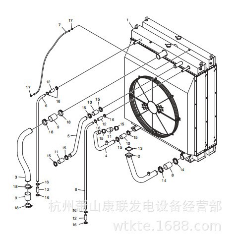 65.96301-0443GV180OTI斗山