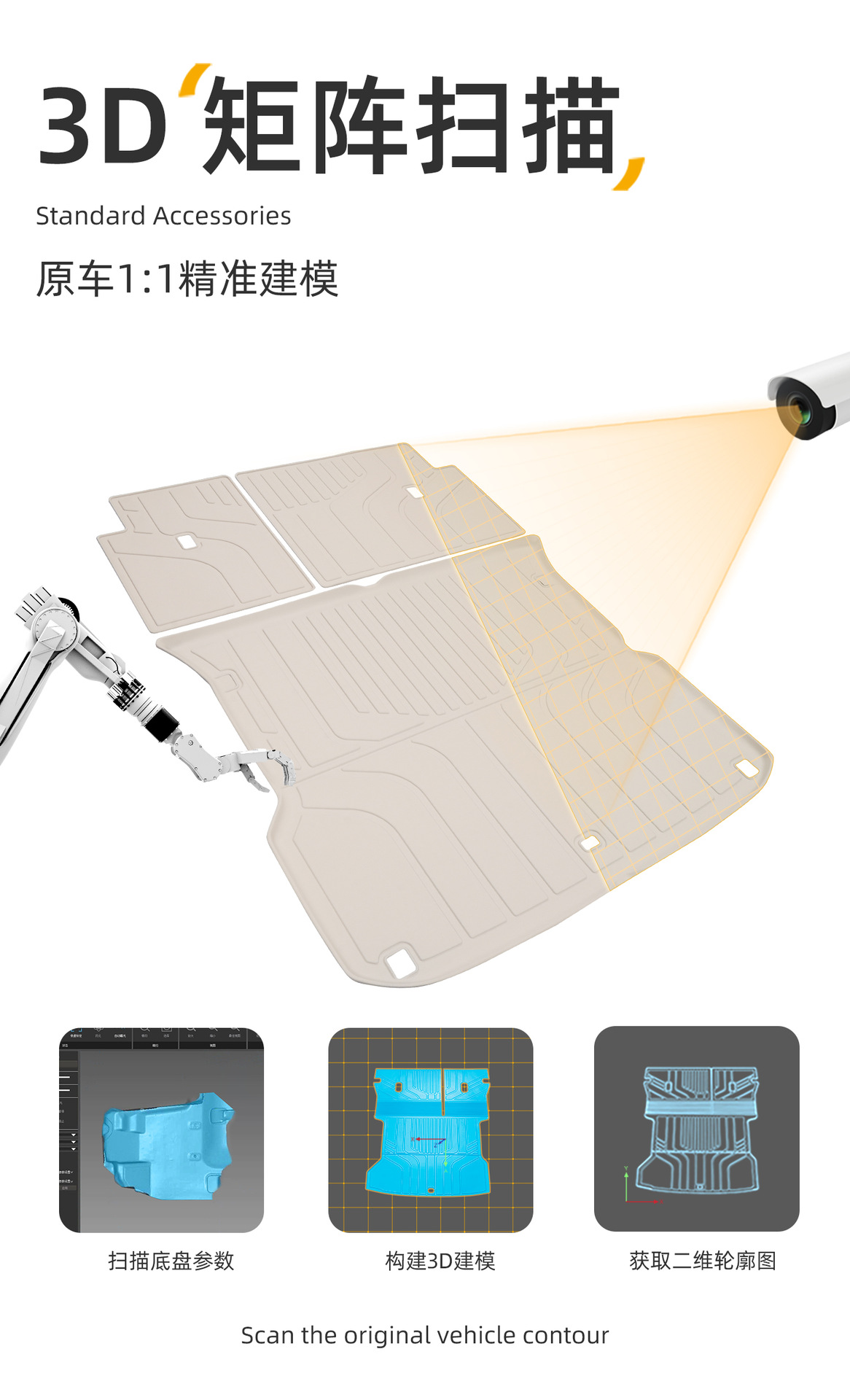 Suitable for Xpeng G7 trunk mat, 25-26 model, special modified interior decoration TPE car trunk mat, new