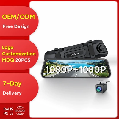 Dashcam with Front and Rear Dual Recording, High-Definition Night Vision 1080P Loop Recording Dashcam, Shenzhen Factory (Driving recorder)