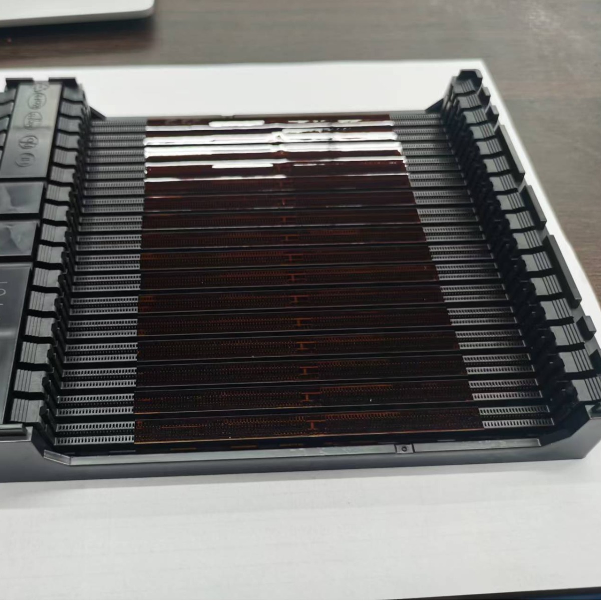 现货台式DDR5 U/R DIMM插槽SMT贴片式 30U 高导288P 黑色