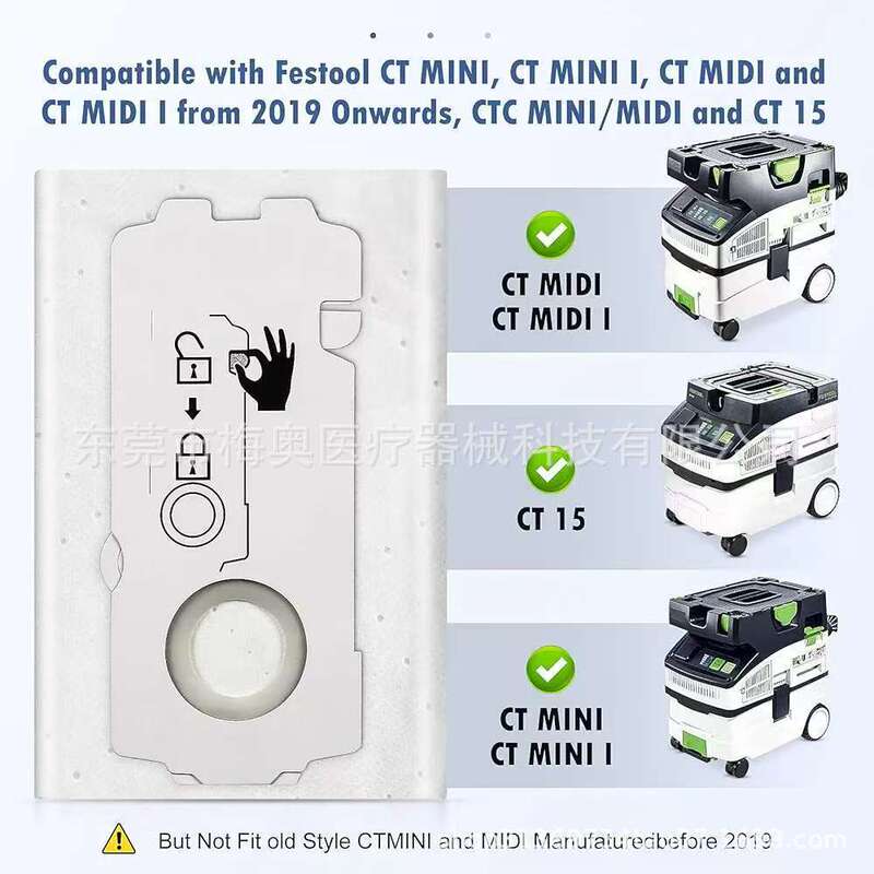 フェスツール 204308/CT MINI ダストバッグ不織布バッグフェスツール掃除機アクセサリー|undefined