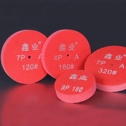 红色抛光轮.电镀拉丝轮.砂纹美观.丝路好