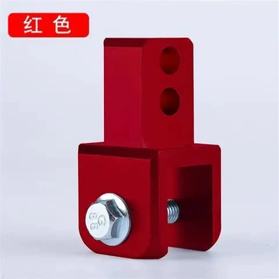 Motosiklet ləvazimatları və aksesuarları absorber booster scooter rear shock - cnc-height-increaser-red