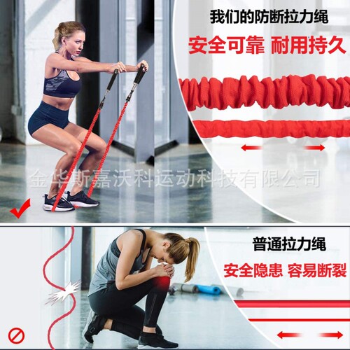 11-Piece Set of Break-Resistant Elastic Resistance Bands Fitness Equipment for Men and Women Multifunctional Comprehensive Strength Training Resistance Bands