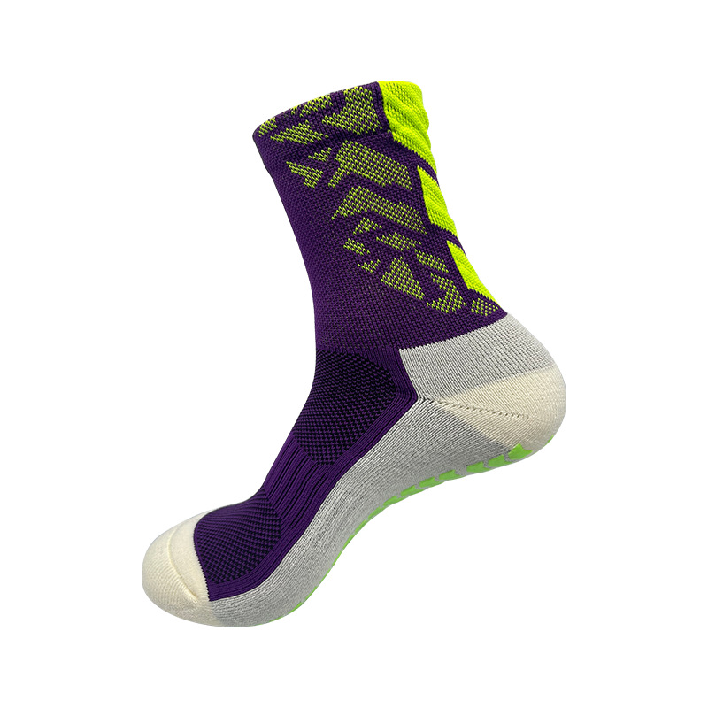 Nuevos calcetines de fútbol antideslizantes bottom absorbente de sudor amortiguador calcetines de fútbol toallas bottom