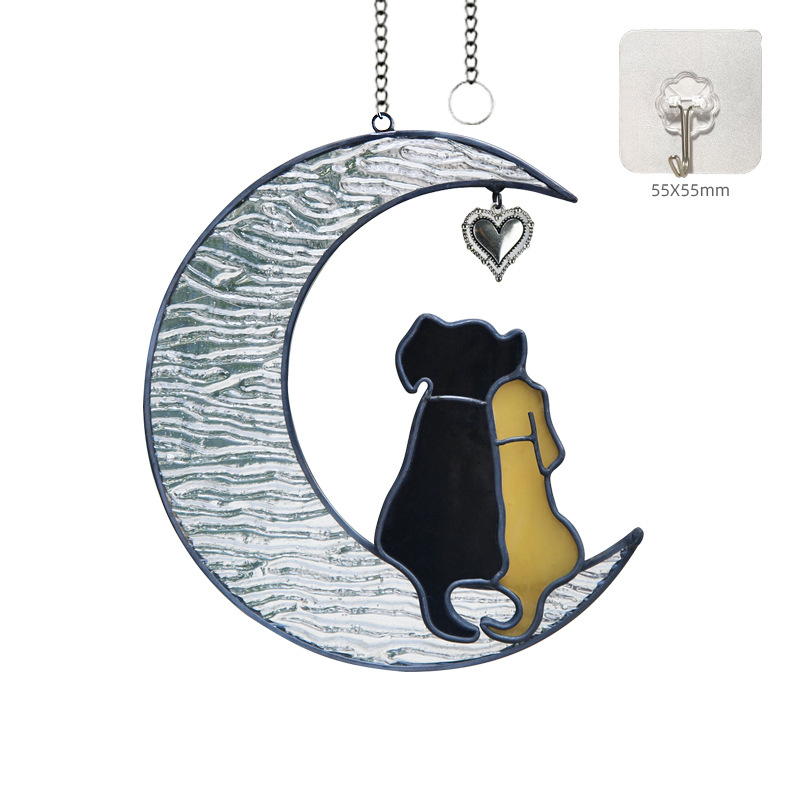 A형 물무늬 흰달커플 검정색과 노란색 개