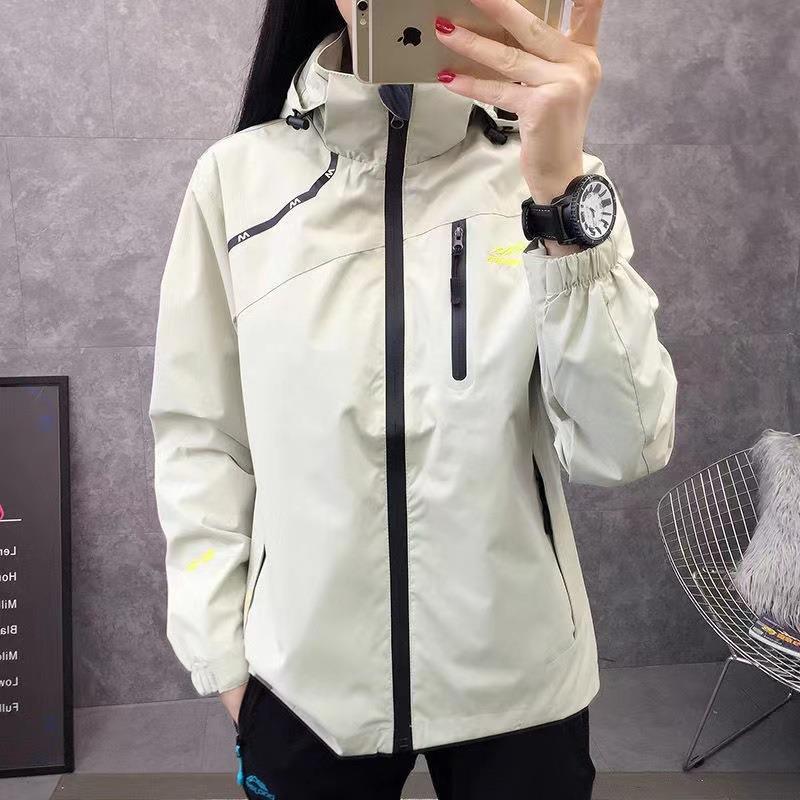 2023 primavera y otoño hogar delgado exterior chaqueta de asalto a prueba de agua para hombres y mujeres chaqueta a prueba de viento chaqueta de venta caliente logotipo de impresión