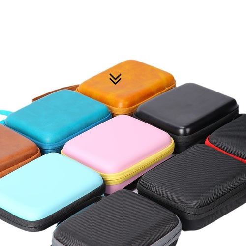 Guitar Pick Storage Box Genuine Leather PU Multi-Color Optional Portable Multi-Function Factory Direct Sales