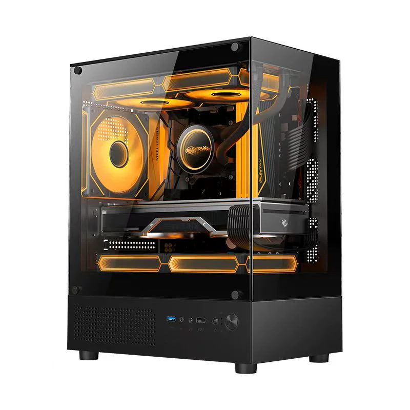 Mini PC chassis (Amazon Xuanwu) MINI, full‑transparent side panel, water‑cooling ready