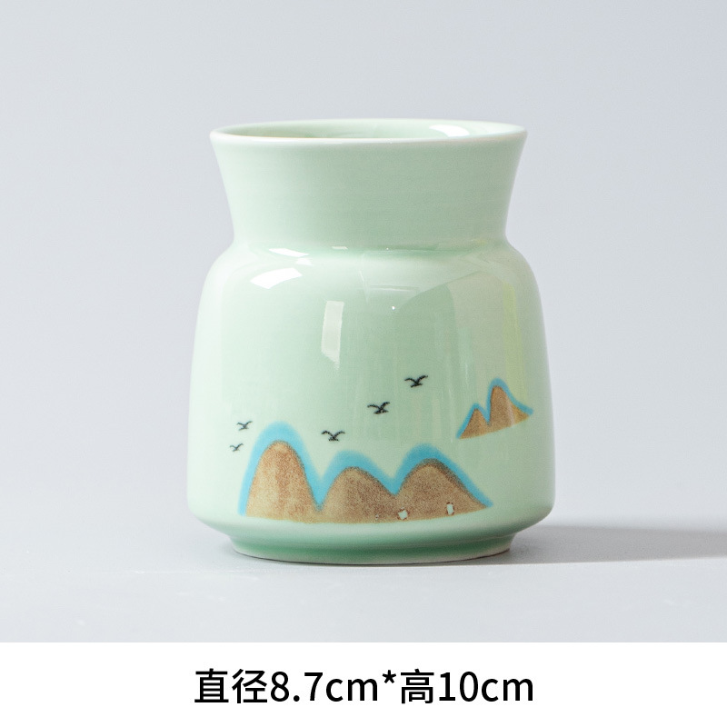 청자 원산 동창회 다도 항아리