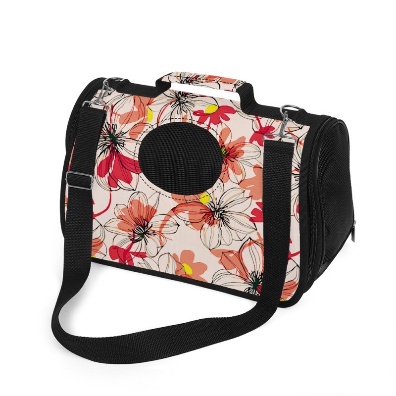 Handheld bag to go out, print