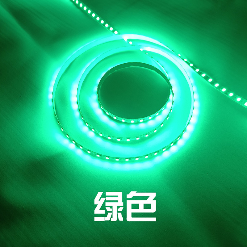 6mmS LED correa de lámpara flexible 12V por metro 120 lámpara 2835 lámpara desnuda no impermeable lámpara de neón dividida